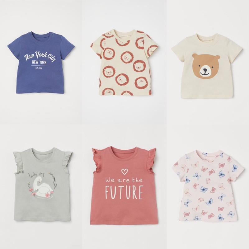 Auth | Áo phông H&M Auth cho bé trai bé gái