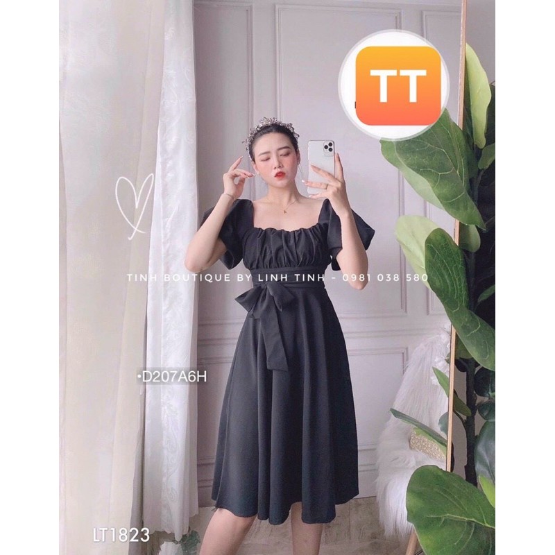 - Đầm Vôn Cổ Vuông