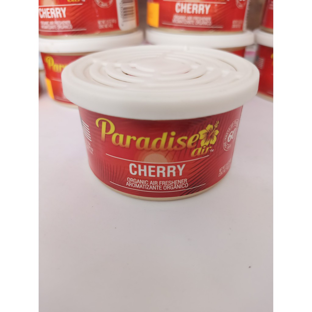 Sáp Thơm Phòng và Ô tô  Paradise Cherry Hương trái cây hạnh nhân kẹo bông gòn vanni