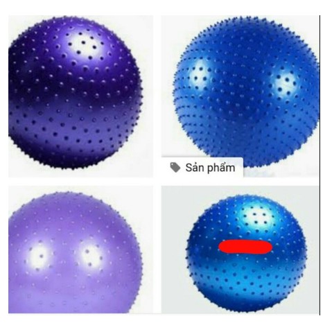 Bóng gai thể dục size 75 hàng xịn