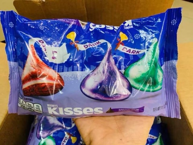 Socola kisses Hershey phiên bản Noel