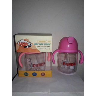 Bình uống nước PANDA có ống hút 330ml/ 310ml