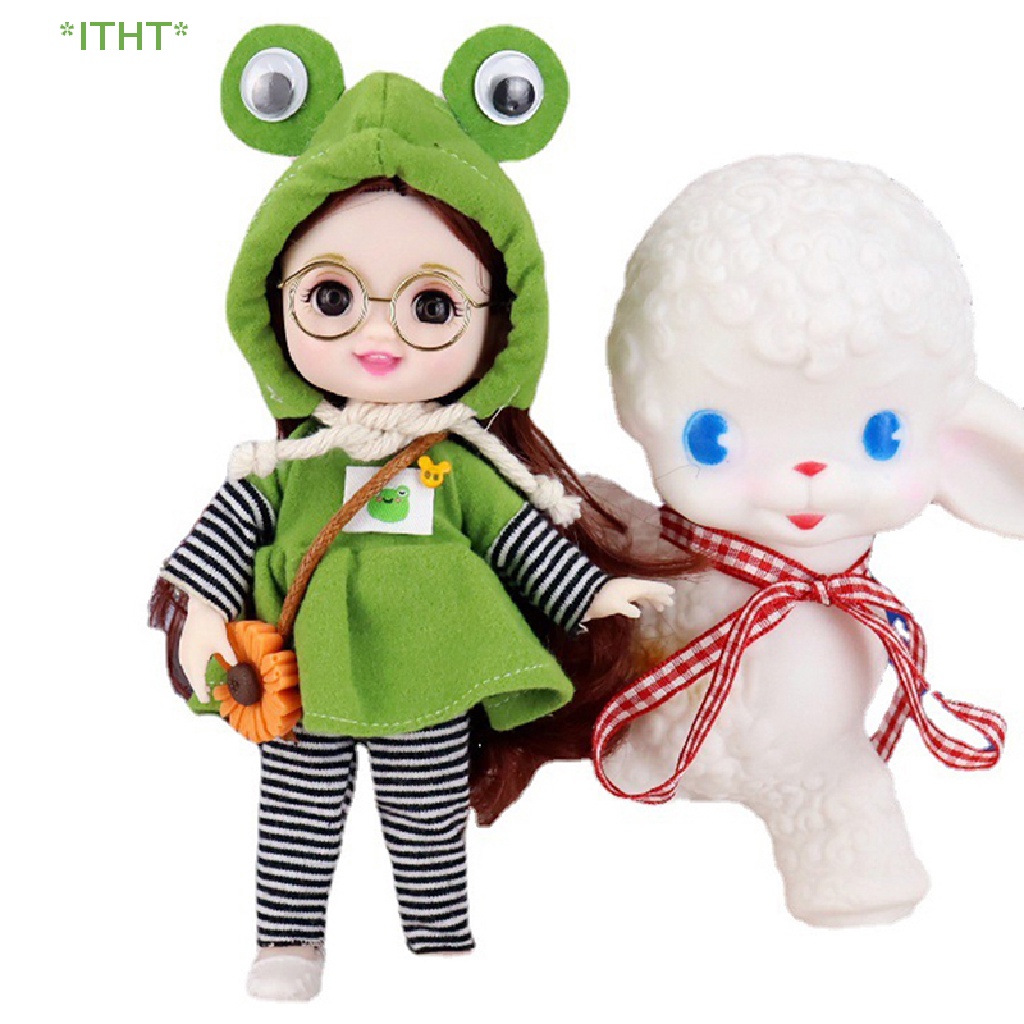 Búp Bê Công Chúa 17cm Kèm 13 Khớp Nối ob11 Xinh Xắn Mới