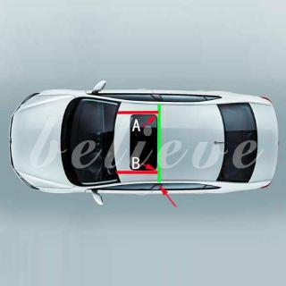 Decal Dán Nóc Xe Hơi 79x38cm