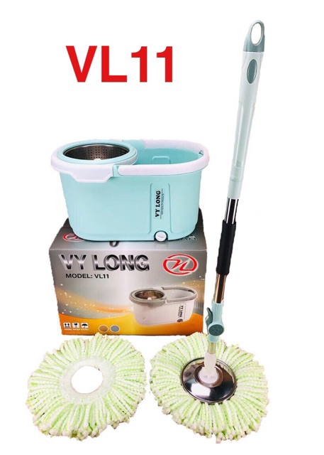 BỘ LAU NHÀ 360 RỔ RỜI CÂY VẮT ÊM NHẸ