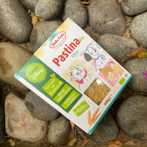 Nui Nơ Pastina Hữu Cơ Cho Bé 400g Dalla Costa Organic Disney Pastina Bio