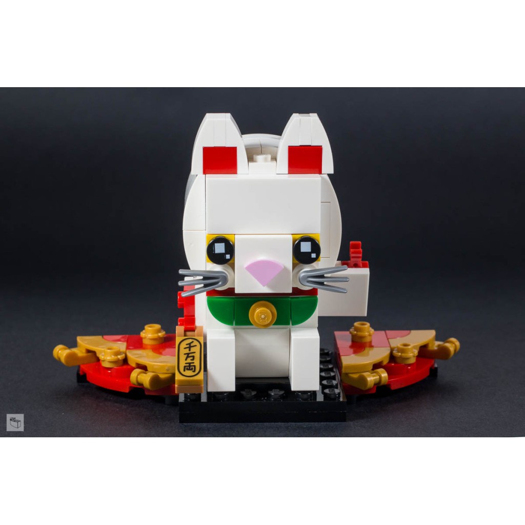 40436 Đồ chơi lắp ráp Iego BrickHeadz Lucky Cat - Mèo may mắn
