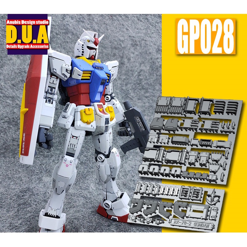 PHỤ KIỆN MOD ANUBIS - CHI TIẾT NHỰA MÔ HÌNH IN 3D CHO MG 1/100 RX-78 VER 3.0 - GP028