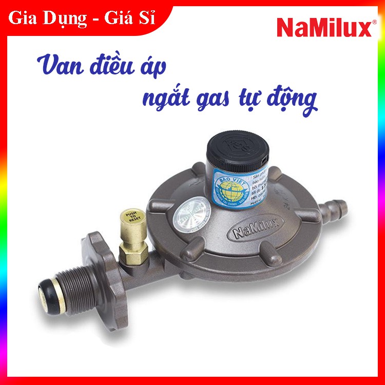 Van Điều Áp Ngắt Gas Tự Động Namilux NA-337S , Bảo Đảm An Toàn Khi Sử Dụng