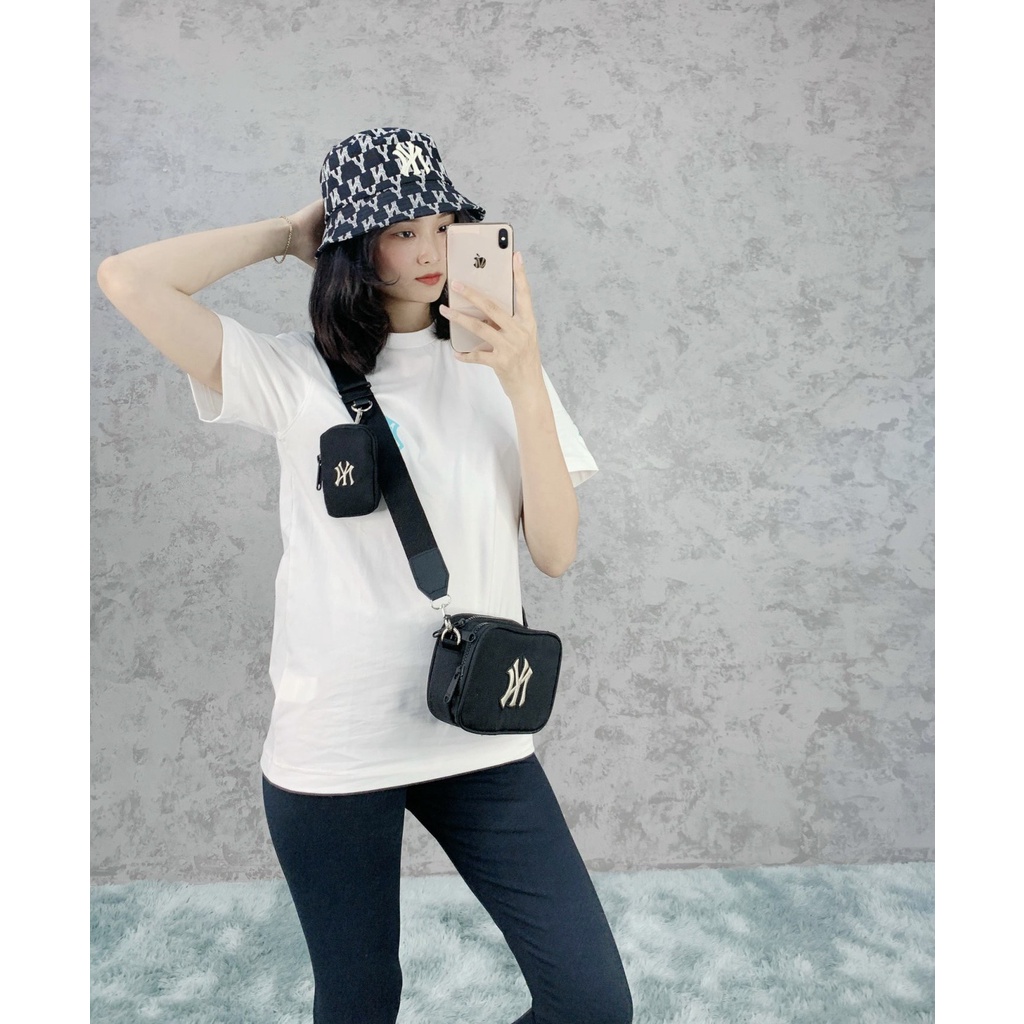 Nón Vành MLB Monogram Bucket Hat N22