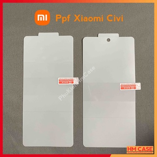 Miếng Dán Dẻo Hydrogel Xiaomi MI Mix 4 / Mi Civi / Civi 1S / CIvi 2 / Redmi Note 9 Pro 5G (Mi 10T Lite), Loại tốt