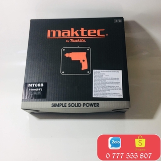 MT80B MÁY KHOAN TAY MAKTEC 13mm  (BẢO HÀNH 6 THÁNG)