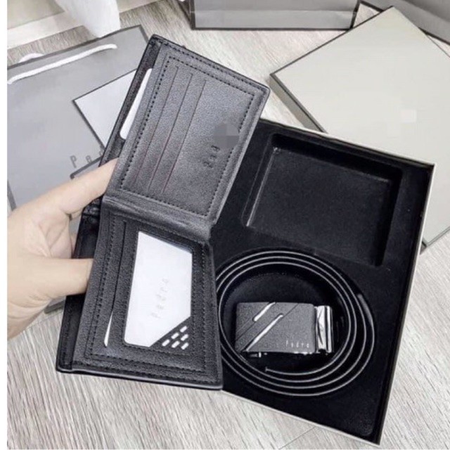 💥💥💥(SALE sốc) set ví thắt lưng nam full box ( hiệu như ảnh)