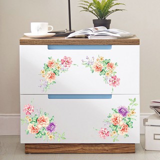 Decal Dán Tường Hình Hoa Mẫu Đơn