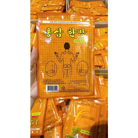 Cao dán hồng sâm Himena Hàn Quốc