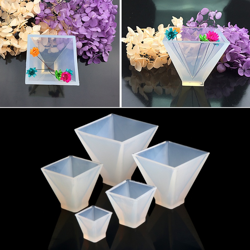 Khuôn Silicone Làm Trang Sức Nhiều Mặt DIY