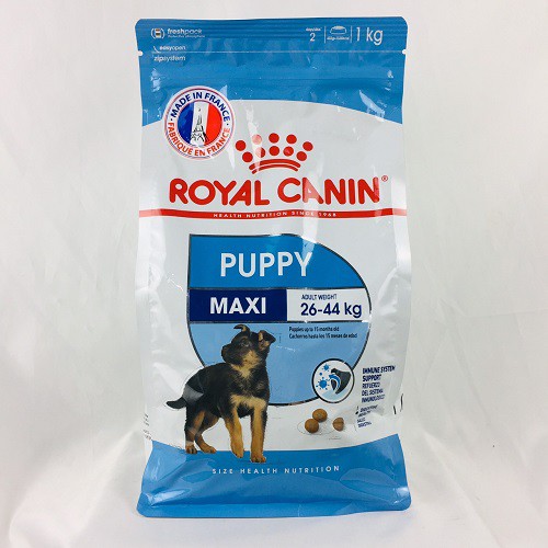 [CHÍNH HÃNG] ROYAL CANIN - MAXI PUPPY THỨC ĂN CHO CHÓ DƯỚI 15 THÁNG - GÓI 1KG