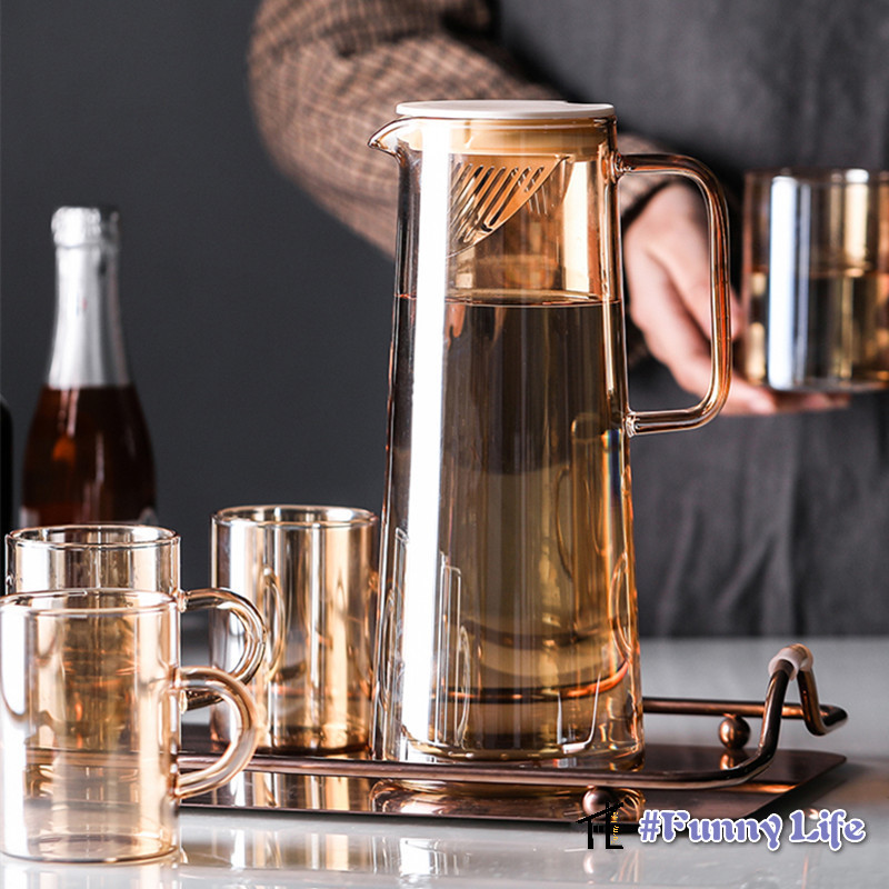Bình nước thuỷ tinh dung tích 1.8L | BigBuy360 - bigbuy360.vn