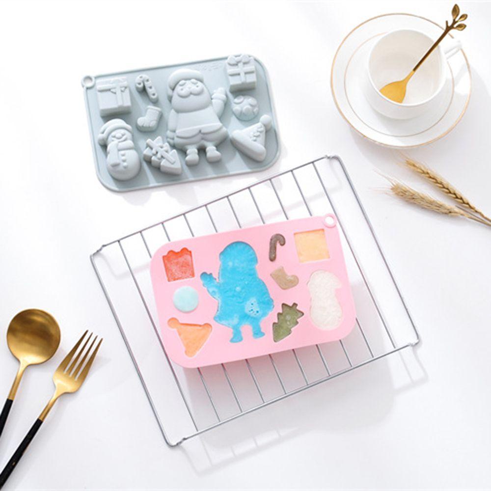 ESPO Khuôn Silicone Làm Bánh 9 Ô Chủ Đề Giáng Sinh