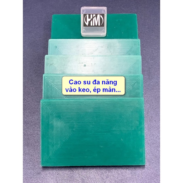 Cao su ép kính, vào keo đa năng 164x105x12mm
