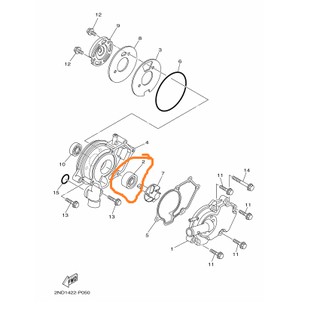 Phớt dầu bơm nước mát Yamaha