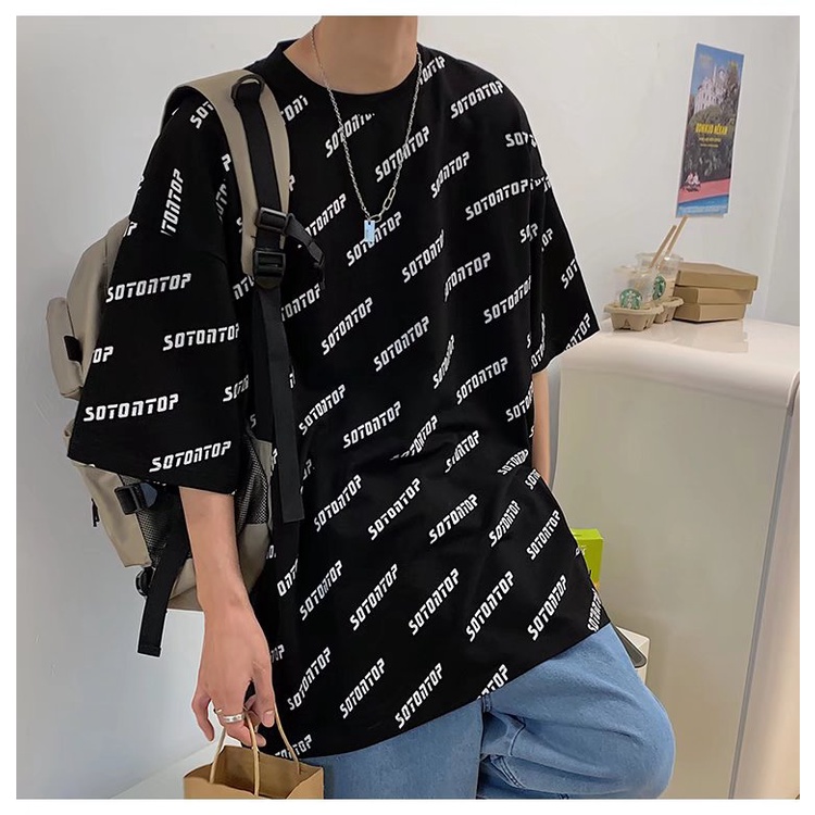 Áo Thun Nam Tay Ngắn In Hình Toàn Bộ Hồng Kông Thời Trang Mùa Hè Siêu Hot