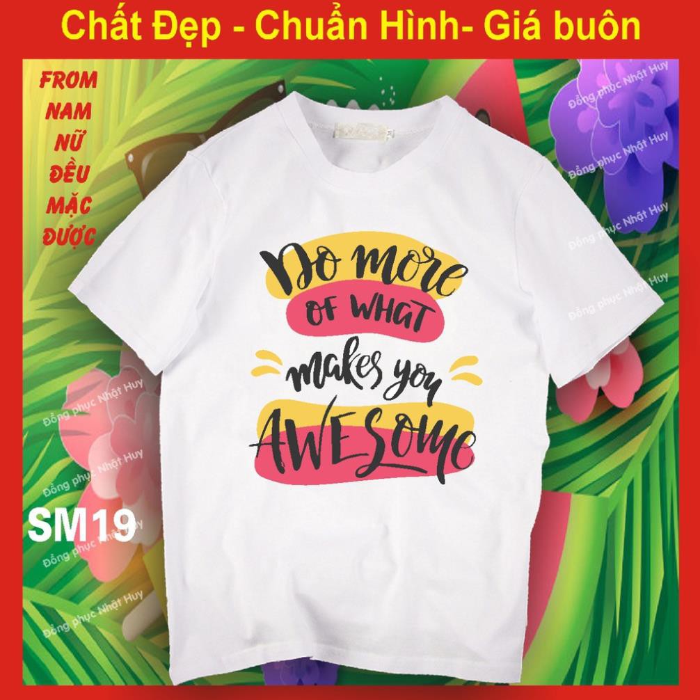 (mịn,sịn,thơm) áo phông nhóm SM16, đủ size,bao đổi trả du lịch mùa hè , hello summer,thun, tập thể,đi chơi biển. ! *