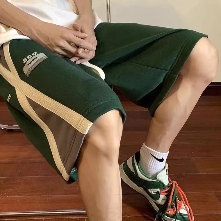 Quần Short Dây Rút Dáng Rộng Phong Cách Hàn Quốc Thời Trang Cho Nam Nữ