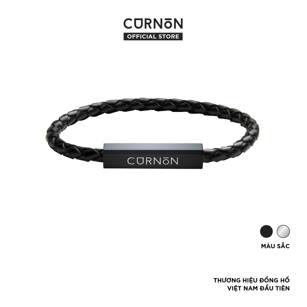 Vòng Tay Nam Curnon Clark Bracelet - Phụ Kiện Đeo Tay Thời Trang, Chất Liệu Da Cá Tính