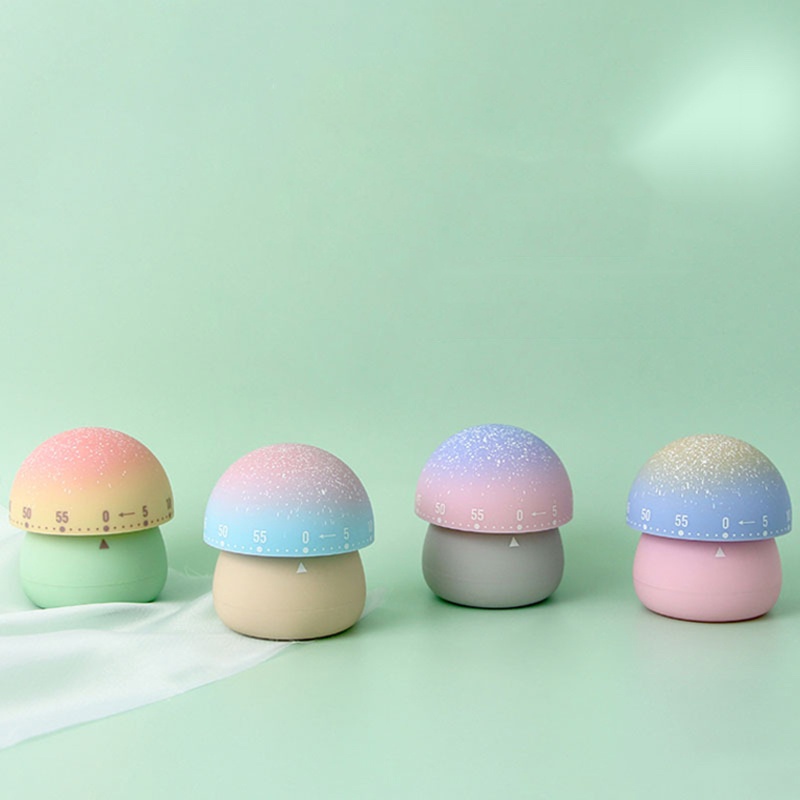 Fir♞ Đồng Hồ Hẹn Giờ Nấu Ăn Hình Cây Nấm Dễ Thương
