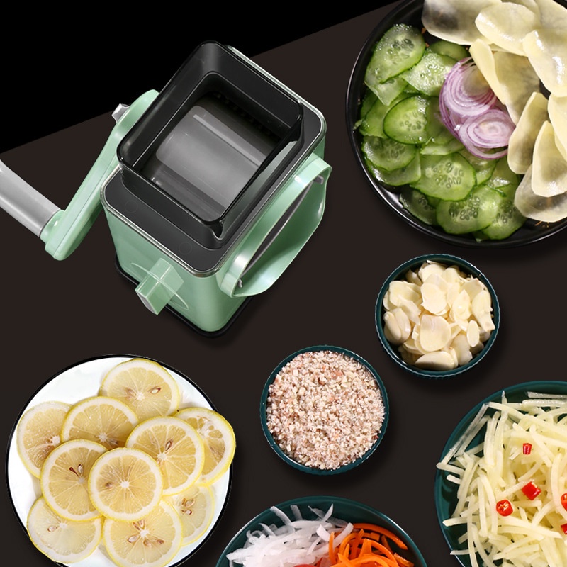 Dụng Cụ Thái Rau Củ Quả Đa Năng 4 in 1 VEGETABLE CUTTER Máy Cắt Máy Bào Củ Qủa Đa Năng Cỡ Lớn Cực Kì Tiện Lợi