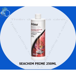 Seachem prime 250ml, tạm thời loại bỏ các chất như nh3,no2,n03 trong hồ cá-dung dịch loại bỏ clor trong nước