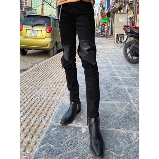 MẪU QUẦN BIKER ĐÁP DA GỐI 1010