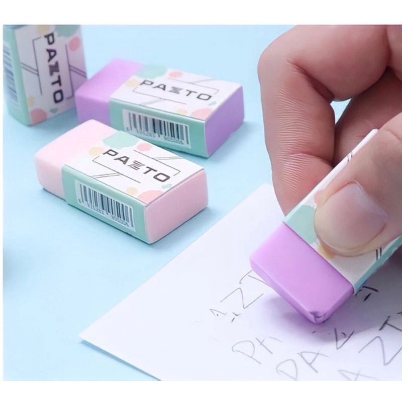 TẨY PASTEL PAZTO E010 KHÔNG MÙI - GÔM THIÊN LONG PASTEL - ERASER E010