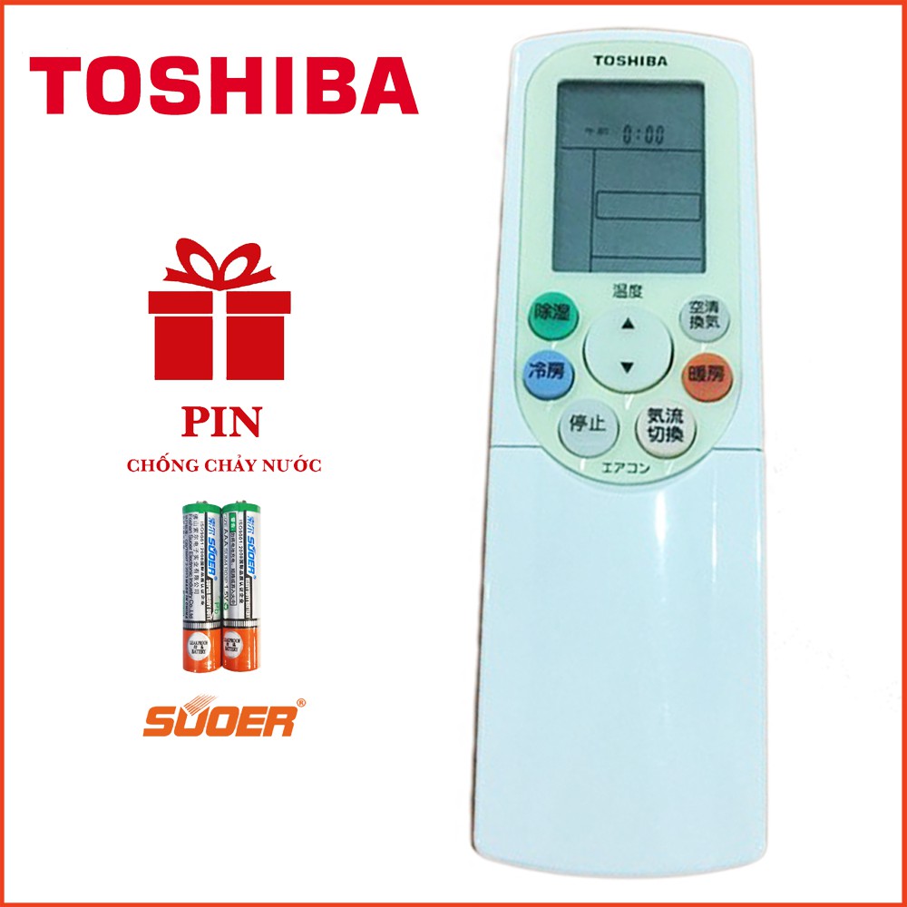 Remote điều khiển máy lạnh Toshiba nội địa nhật