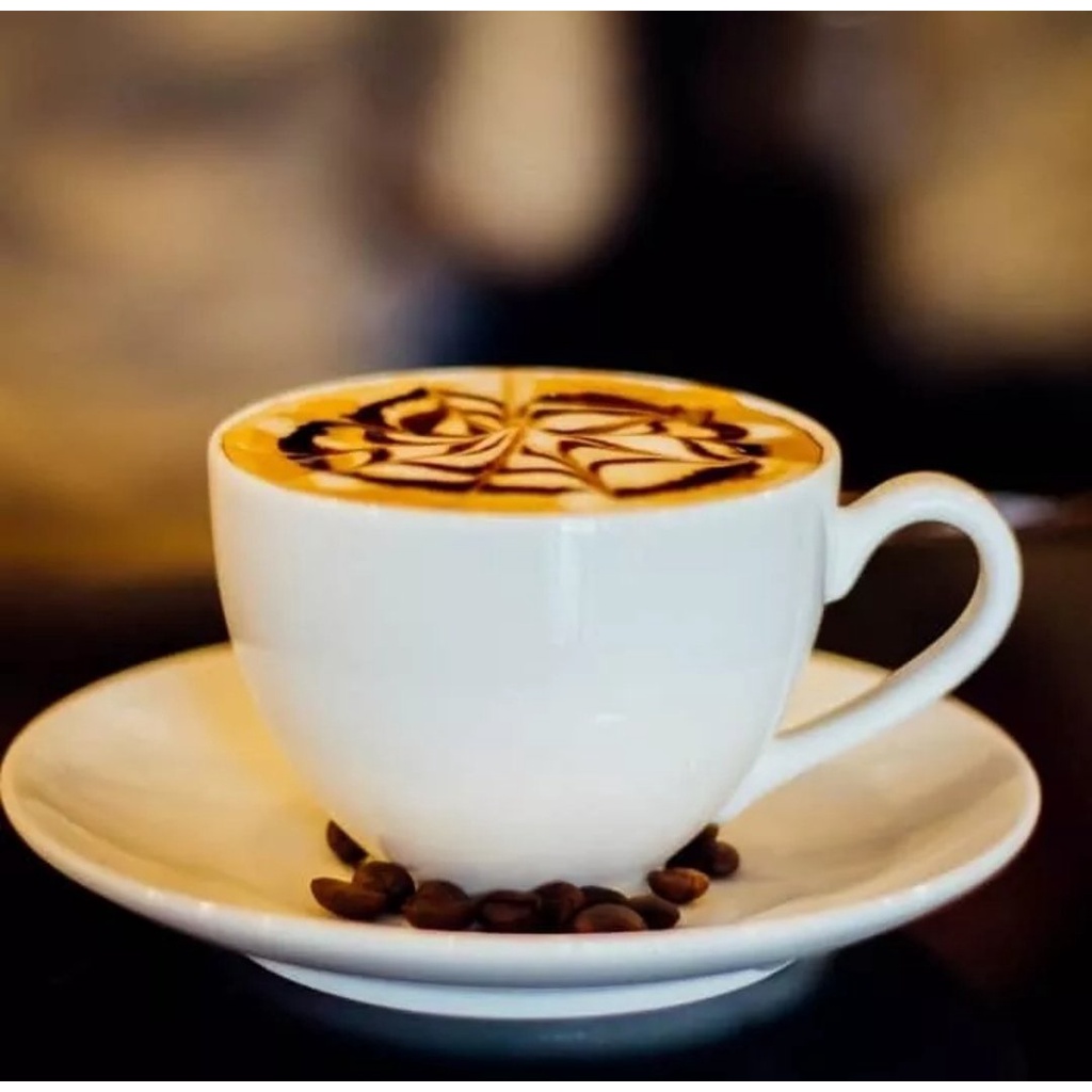 Tách uống cà phê capuchino, latte sứ Minh Long - bộ tách uống cà phê