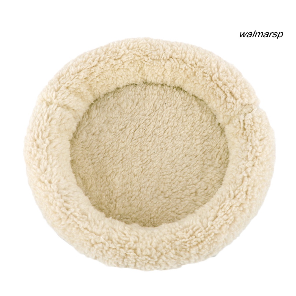 Giường Ngủ Cho Thú Cưng Hình Tròn Bằng Vải Lông