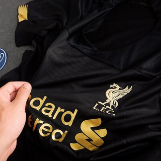Áo bóng đá Liverpool đen 2019-2020