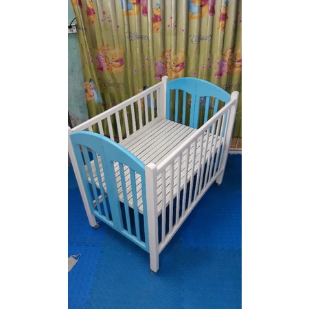 Cũi gỗ 2 tầng cho bé
