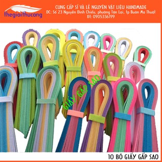 10 bó giấy gấp sao