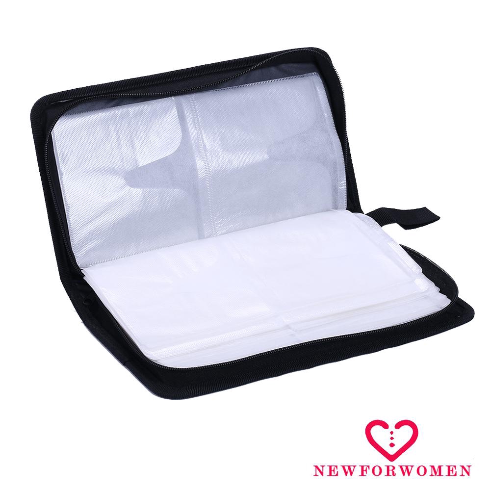 NFW♥Portable Faux Leather 80 Disc CD DVD Wallet Storage Organizer Holder Bag Case