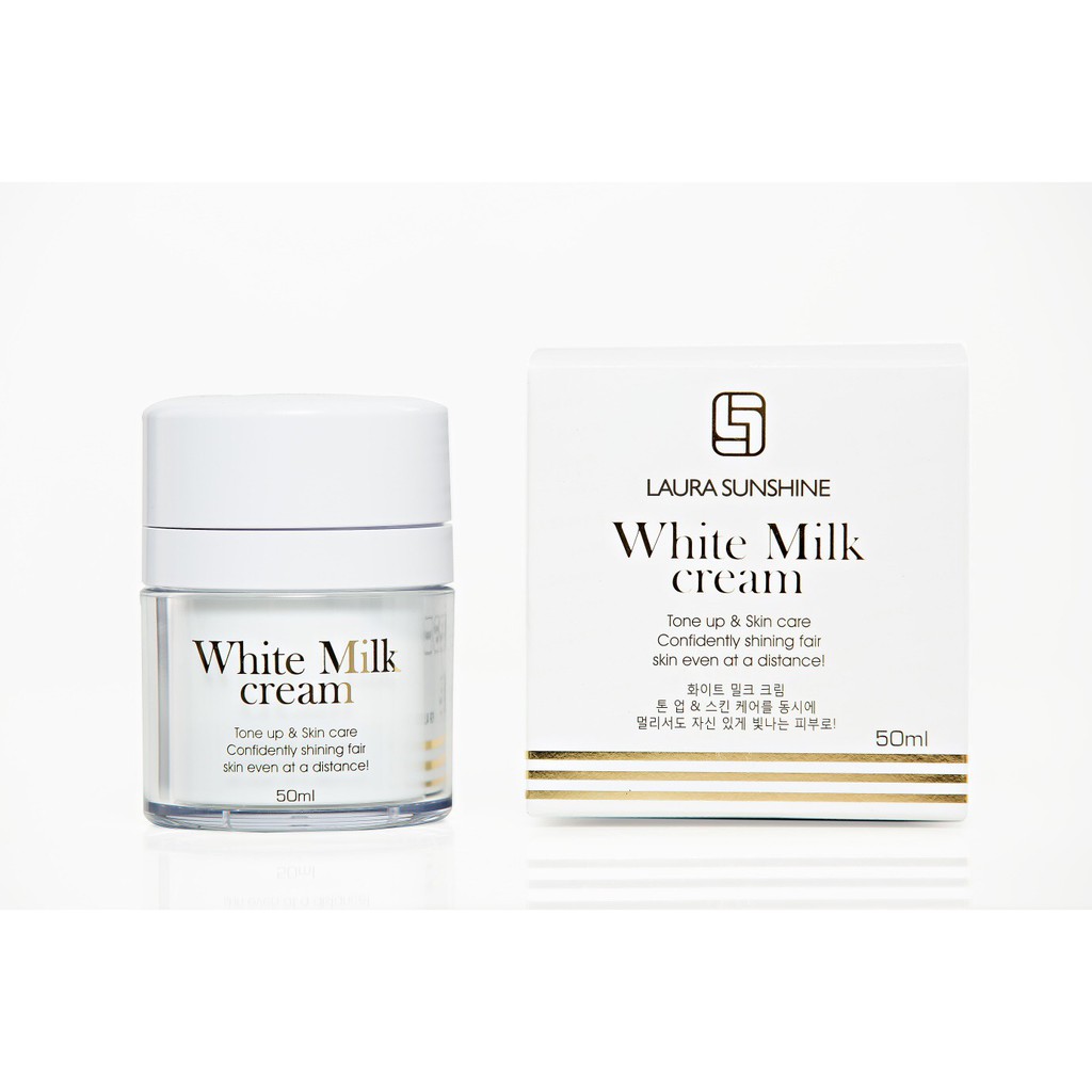 Kem sữa trắng da mặt Laura Sunshine White Milk Cream SPF30 50ml