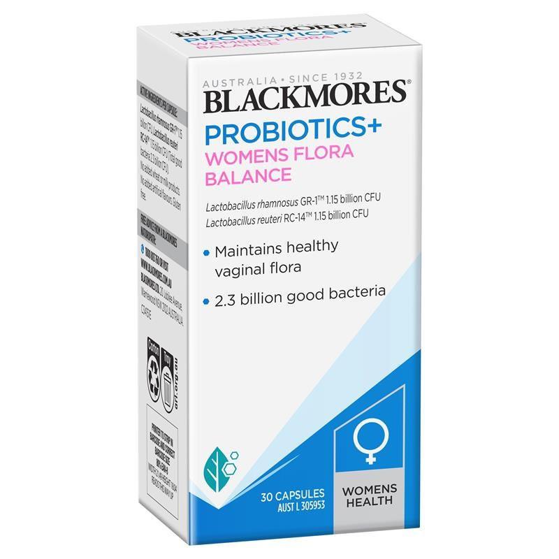 Viên uống phục hồi vệ sinh âm đạo probiotics womens flora balance blackmores Úc 30viên Healthy Care