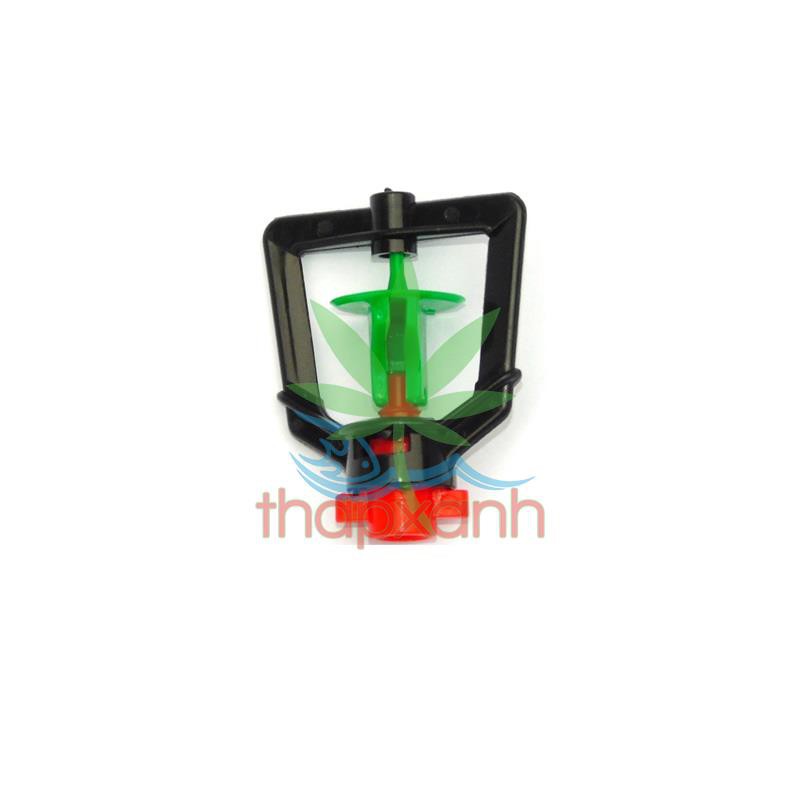 Bộ 5 Kit tưới phun mưa tự xoay tròn 360 độ, tưới treo đầy đủ + Đục lỗ mini