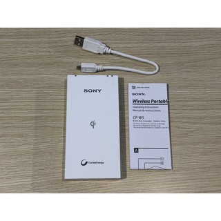 Pin sạc dự phòng không dây sony cp w5 5000mah