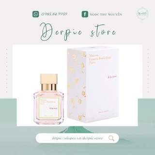 [ RẺ VÔ ĐỊCH ] Mẫu Maison Francis MFK À La Rose dạng chai xịt nhỏ