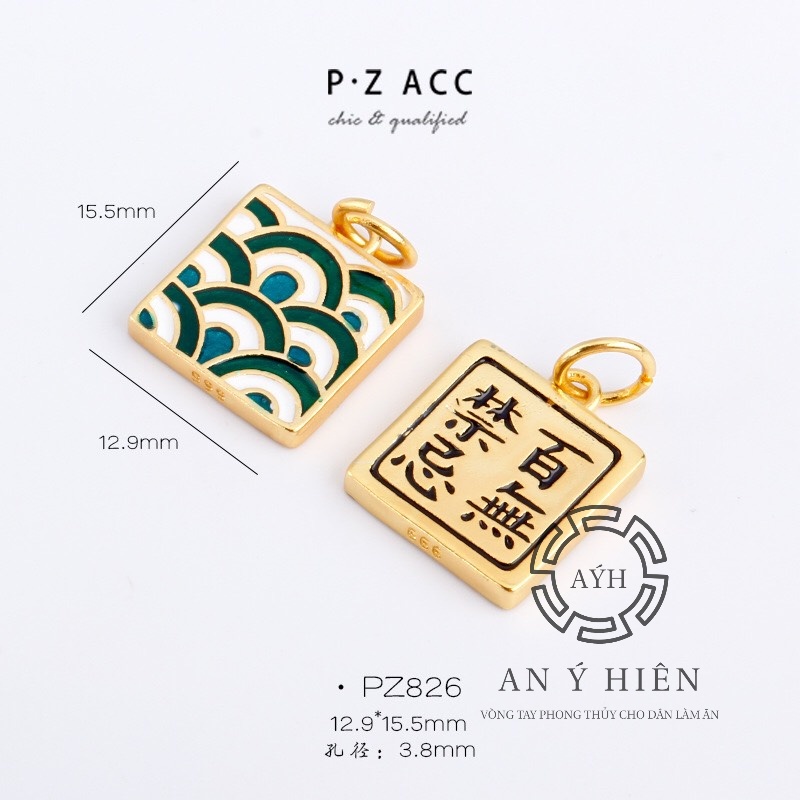 Charm Khóa xanh #C239 ( An Ý Hiên)
