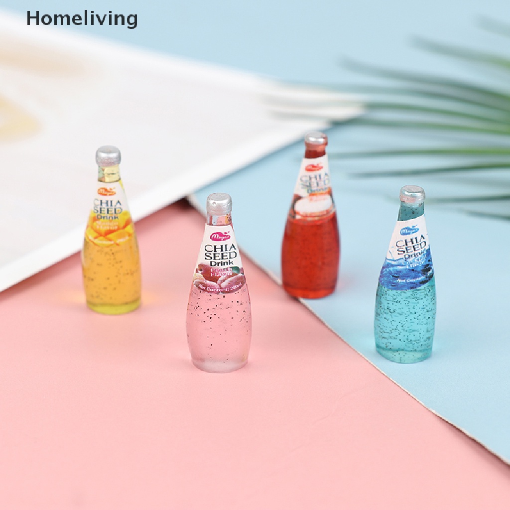 Set 10 Ly Nước Ngọt Mini Tỉ Lệ 1: 12 Dùng Để Trang Trí Nhà Búp Bê