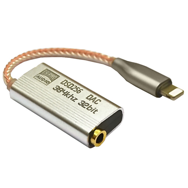 Bộ Khuếch Đại Âm Thanh Dac Es9318 Hifi Cho ĐT táo Ios Android Cổng Type C Sang 3.5mm