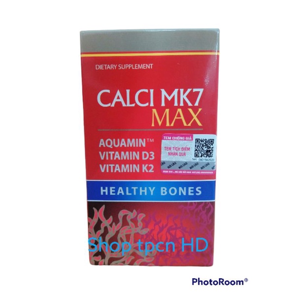 CALCI MK7 MAX hỗ trợ tăng chiều cao